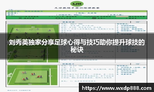 刘秀英独家分享足球心得与技巧助你提升球技的秘诀